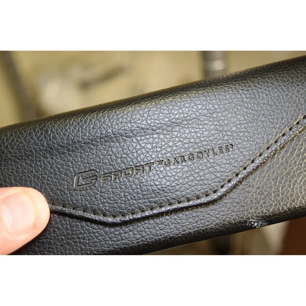 G-Sport by Gargoyles Black Pebbled Triangular Folding Sunglasses Case